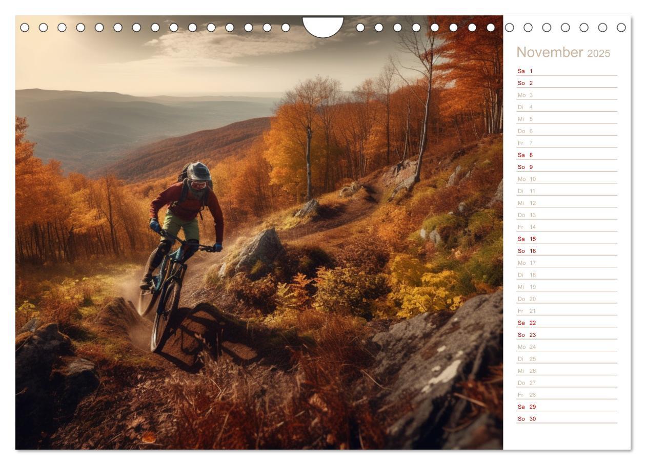 Bild: 9783383910067 | Mit dem Mountainbike durch die Welt (Wandkalender 2025 DIN A4...