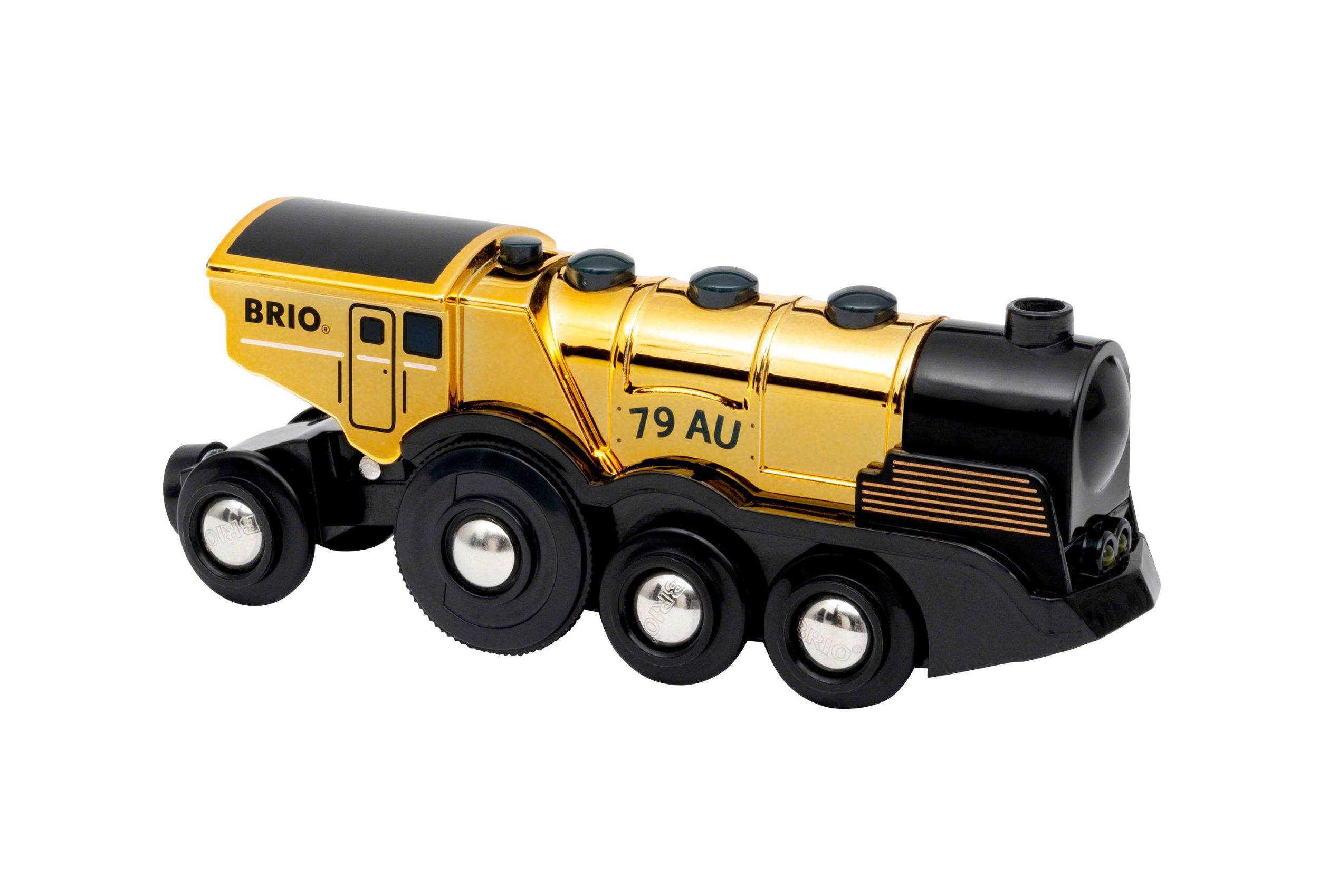 Cover: 7312350336306 | BRIO World 33630 Goldene Batterielok mit Licht und Sound - Mit...