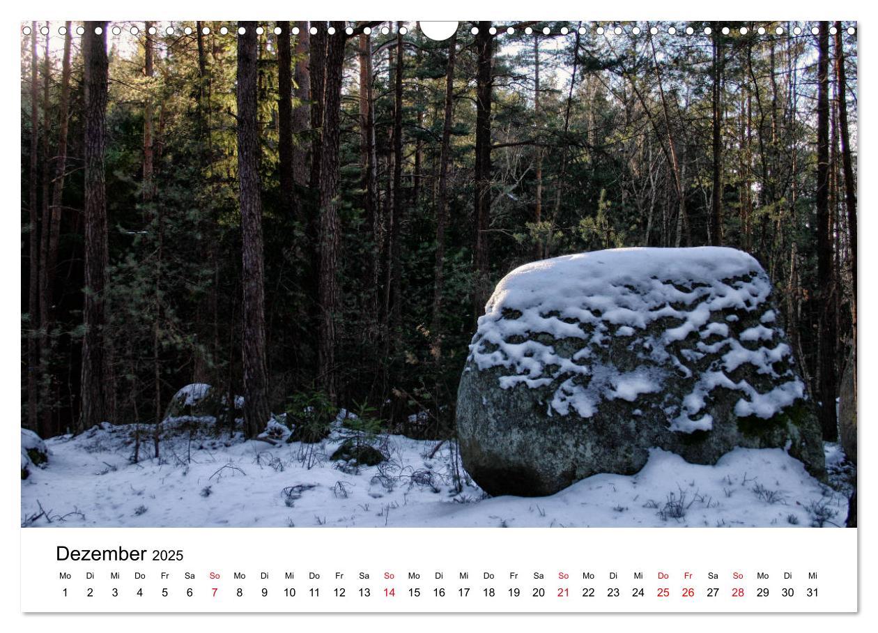 Bild: 9783435324668 | Granitwelten im Waldviertel (Wandkalender 2025 DIN A3 quer),...