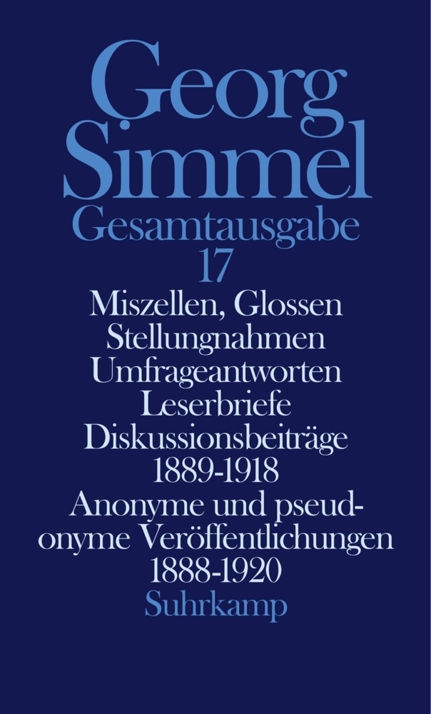 Cover: 9783518579671 | Miszellen, Glossen, Stellungnahmen, Umfrageantworten, Leserbriefe,...