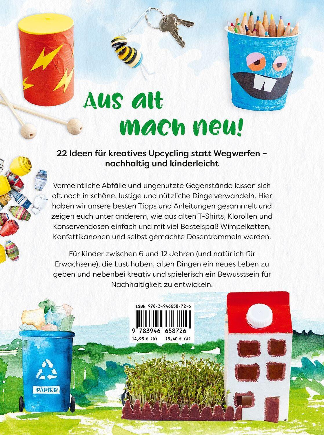 Bild: 9783946658726 | Eco Kids | Kreative Upcycling-Ideen für Kinder | smarticular Verlag