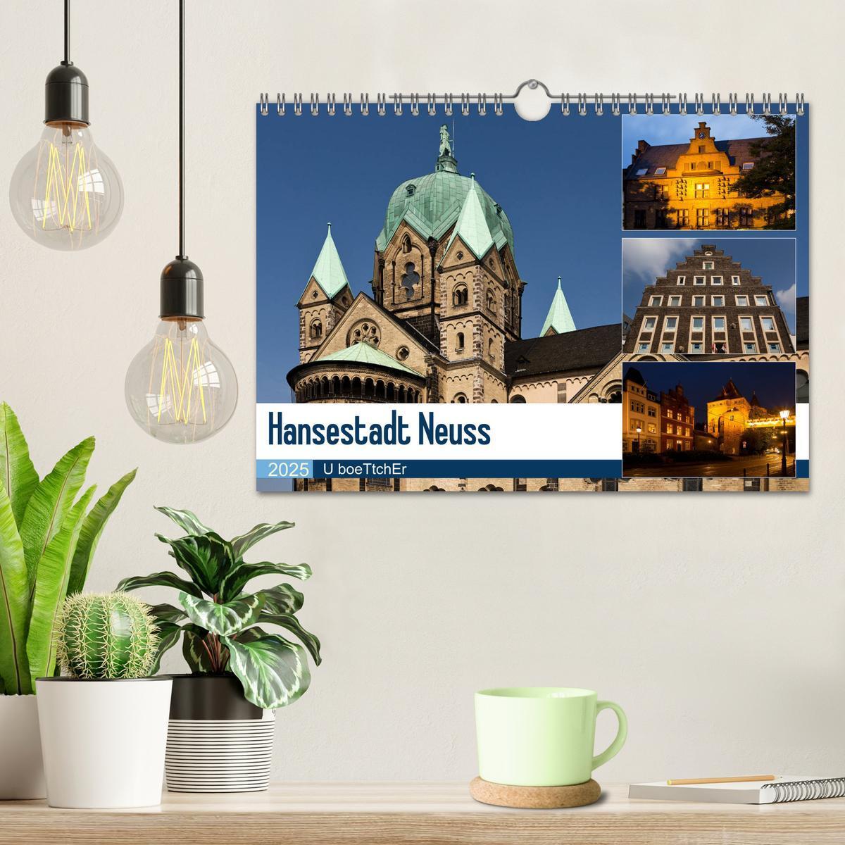 Bild: 9783435333424 | Hansestadt Neuss (Wandkalender 2025 DIN A4 quer), CALVENDO...