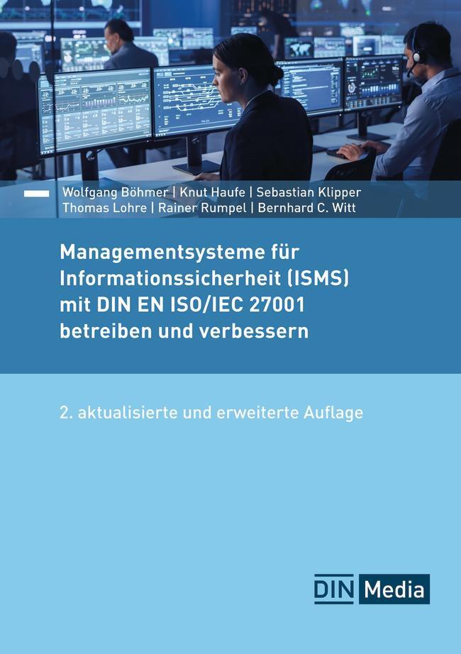 Cover: 9783410316626 | Managementsysteme für Informationssicherheit (ISMS) mit DIN EN...