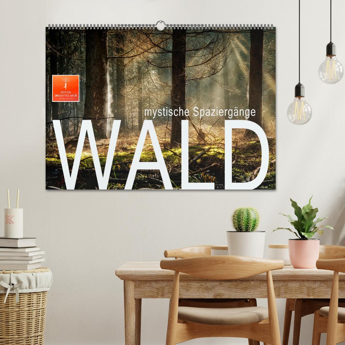 Bild: 9783435071173 | Wald - mystische Spaziergänge (Wandkalender 2025 DIN A2 quer),...