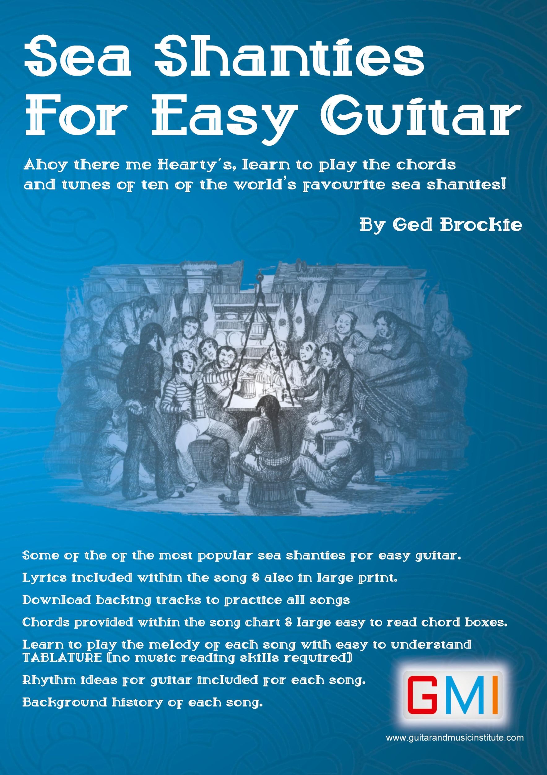 Cover: 9781916302464 | Sea Shanties For Easy Guitar | Ged Brockie | Taschenbuch | Englisch