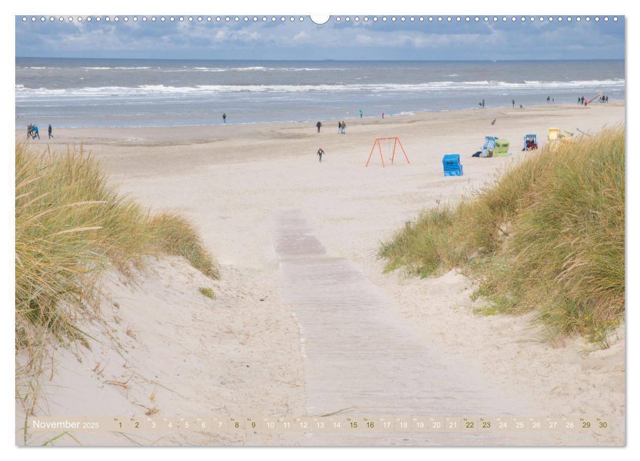 Bild: 9783435073191 | Am Strand von Langeoog (Wandkalender 2025 DIN A2 quer), CALVENDO...