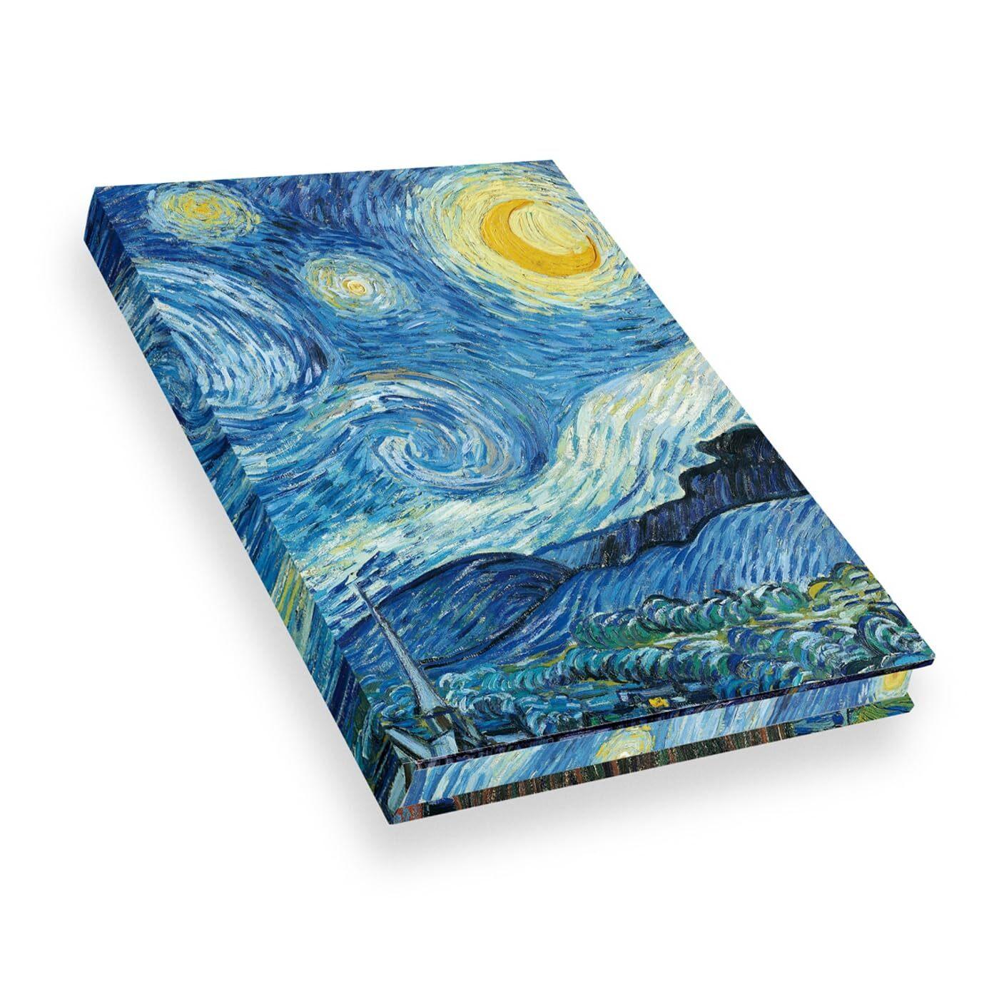 Cover: 9783791393834 | Notizbuch Echtleinen Van Gogh Die Sternennacht | Buch | 128 S. | 2025