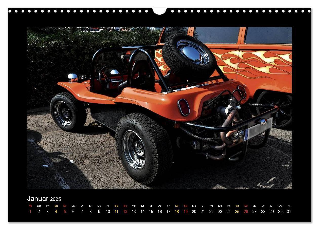 Bild: 9783435592630 | Buggys - die Kultautos der 80er (Wandkalender 2025 DIN A3 quer),...