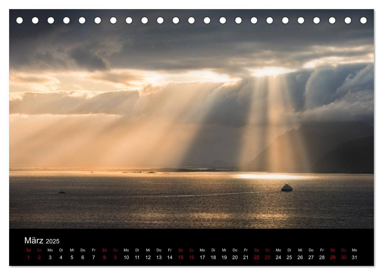 Bild: 9783435396795 | Lofoten - Inseln im Nordmeer (Tischkalender 2025 DIN A5 quer),...