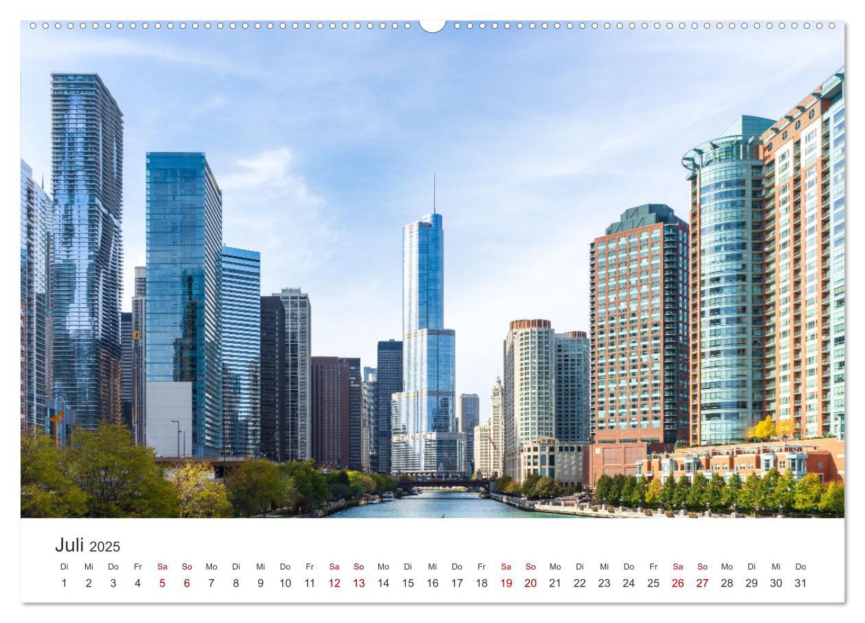 Bild: 9783435060405 | Chicago - Eine einzigartige Stadt. (Wandkalender 2025 DIN A2 quer),...