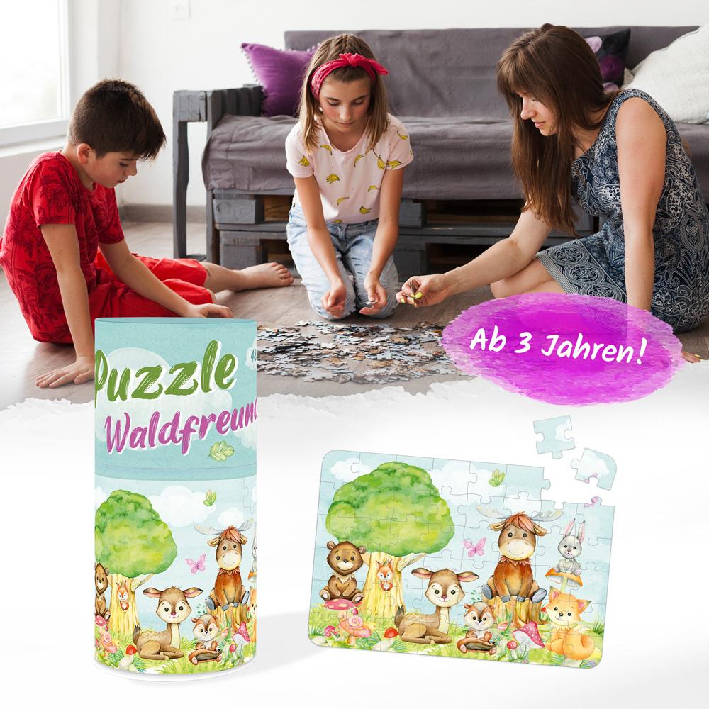 Bild: 4251901503992 | Trötsch Puzzle Waldfreunde | Puzzlespaß Reisebegleiter | Co.KG | 2022