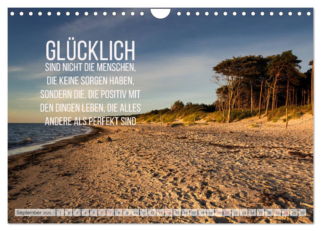 Bild: 9783435123391 | Motivation und Meer (Wandkalender 2025 DIN A4 quer), CALVENDO...