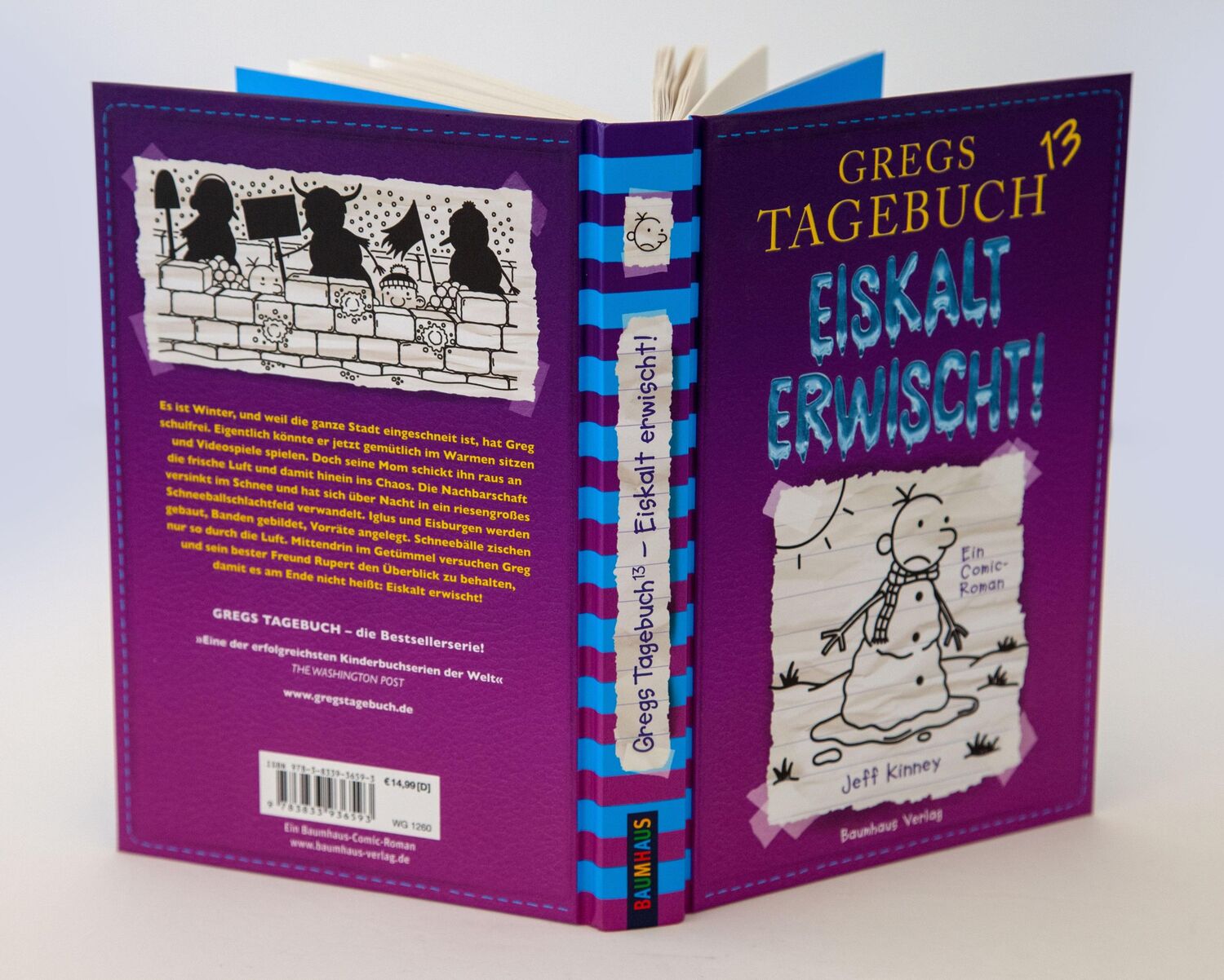 Bild: 9783833936593 | Gregs Tagebuch 13 - Eiskalt erwischt! | Jeff Kinney | Buch | 220 S.