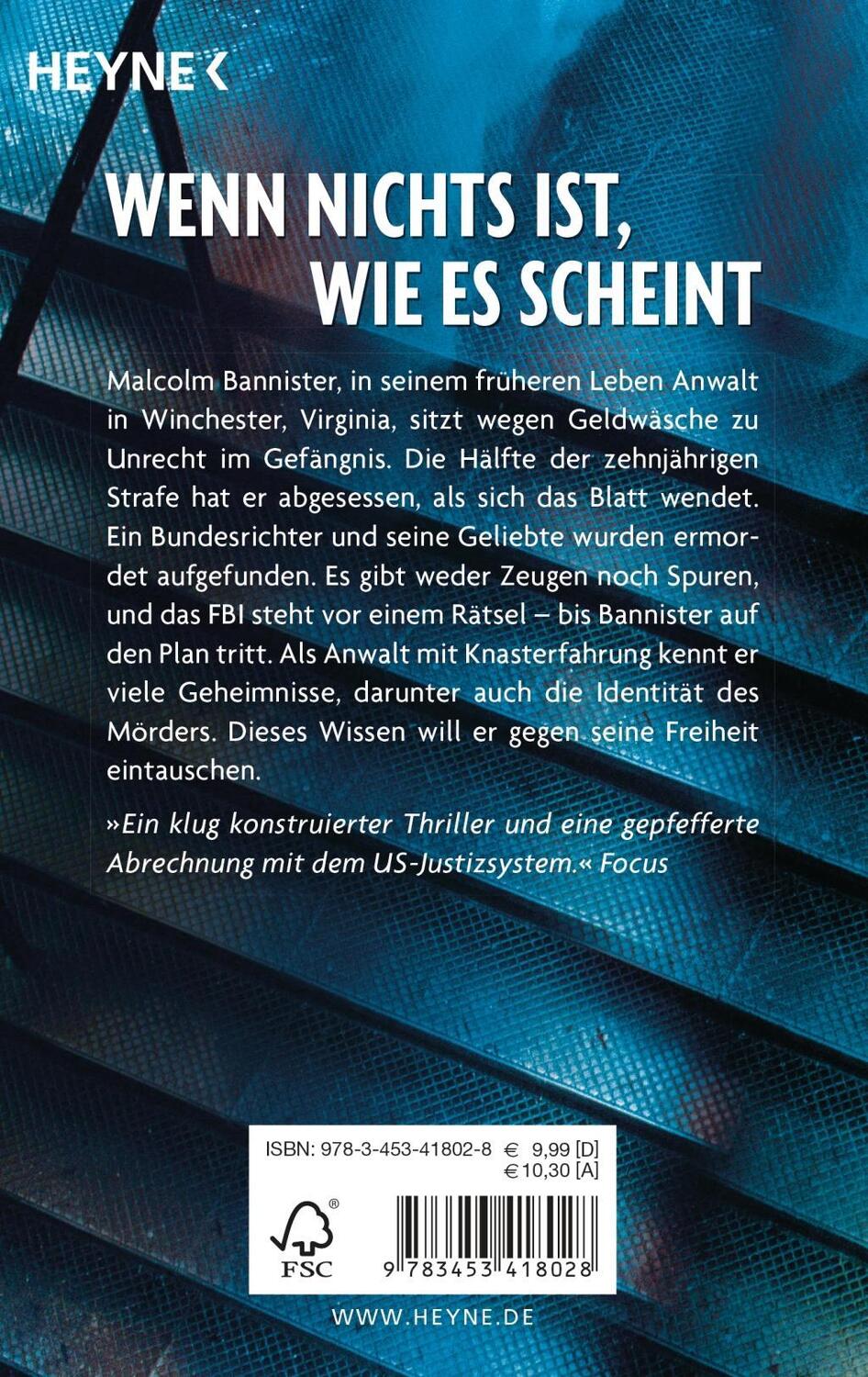 Bild: 9783453418028 | Das Komplott | John Grisham | Taschenbuch | Deutsch | 2014 | Heyne