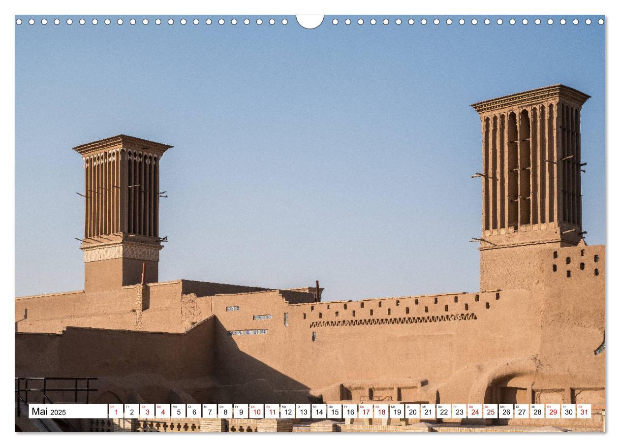 Bild: 9783435416813 | Städte des Irans - Yazd (Wandkalender 2025 DIN A3 quer), CALVENDO...