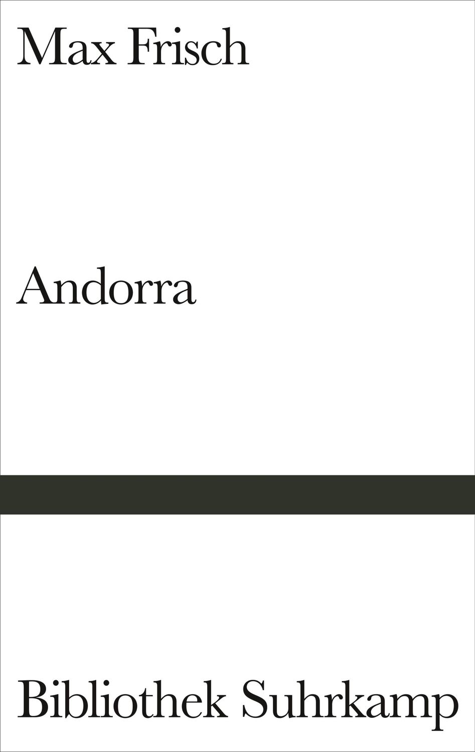 Cover: 9783518011010 | Andorra | Stück in zwölf Bildern | Max Frisch | Buch | 144 S.