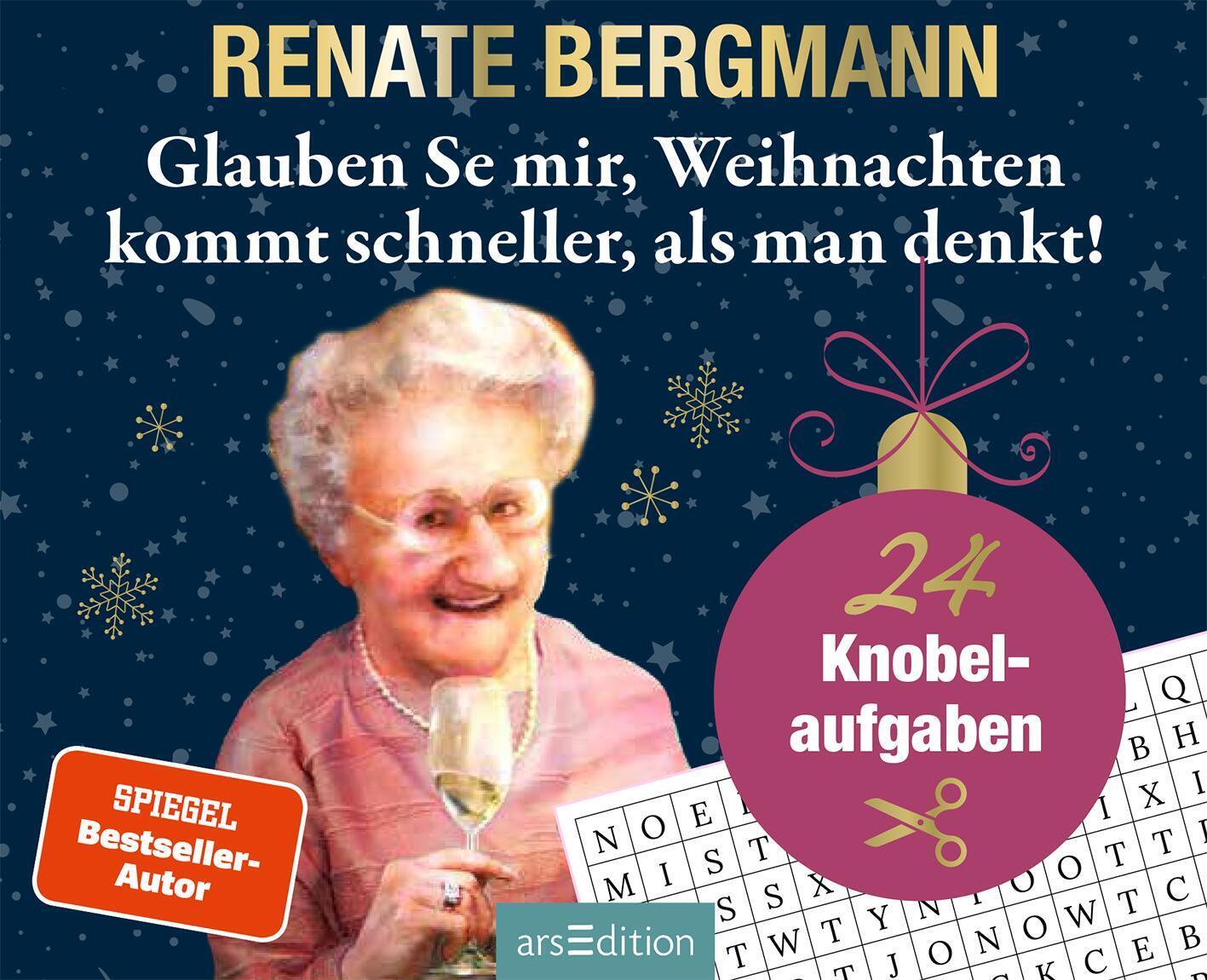 Bild: 9783845854137 | Glauben Se mir, Weihnachten kommt schneller, als man denkt! | Bergmann