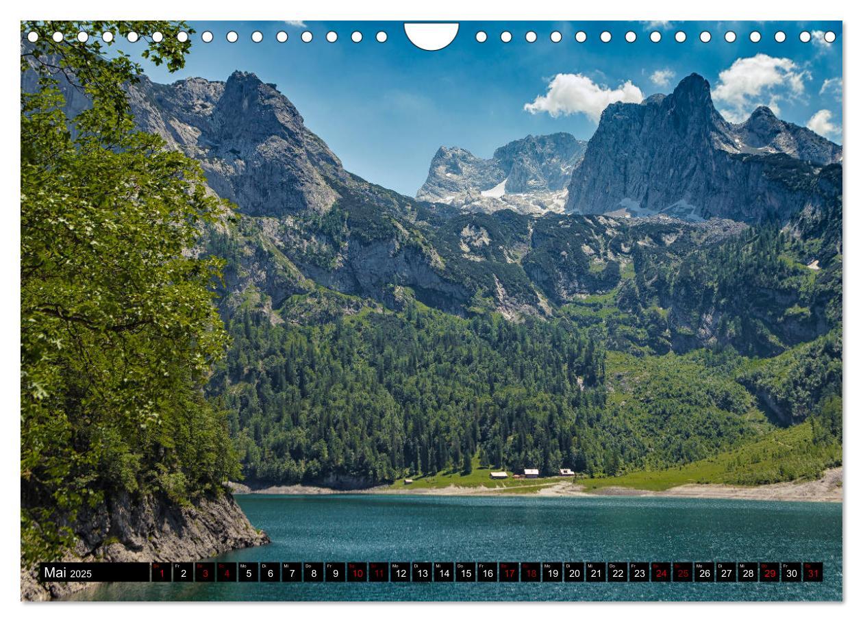 Bild: 9783435454655 | Seen - Berge - Salzkammergut (Wandkalender 2025 DIN A4 quer),...