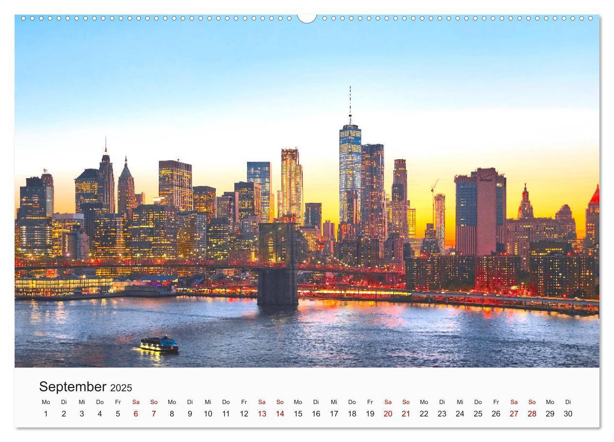 Bild: 9783435274673 | Traumstadt New York (Wandkalender 2025 DIN A2 quer), CALVENDO...