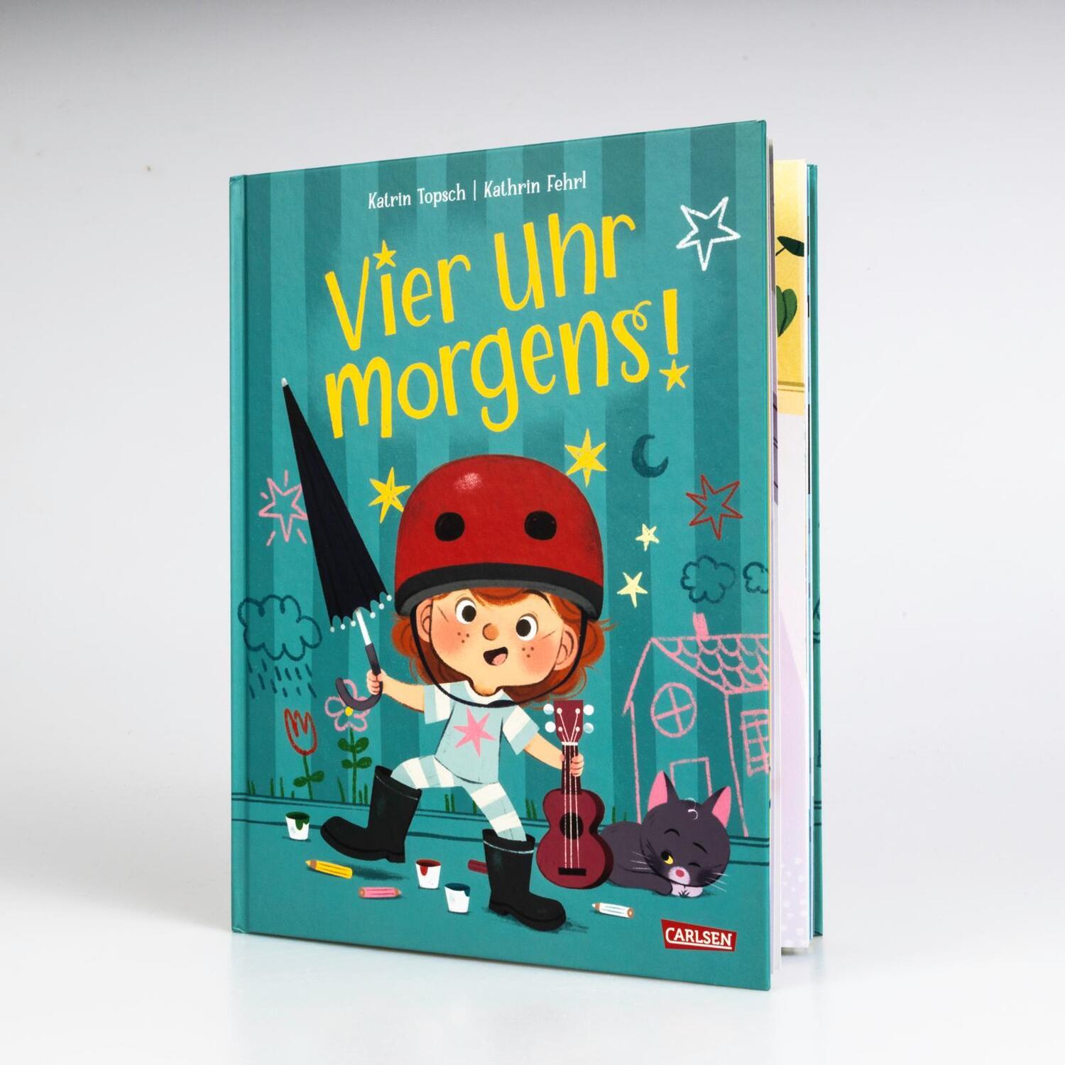 Bild: 9783551522368 | Vier Uhr morgens! | Katrin Topsch | Buch | 32 S. | Deutsch | 2024