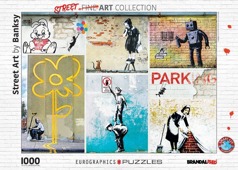 Bild: 628136657655 | Banksy Art (Puzzle) | Spiel | In Spielebox | 6000-5765 | 2023