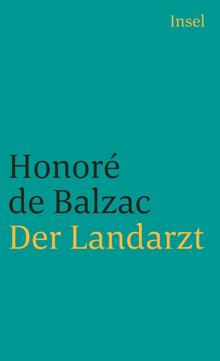 Cover: 9783458336150 | Der Landarzt | Menschliche Komödie. Die großen Romane und Erzählungen