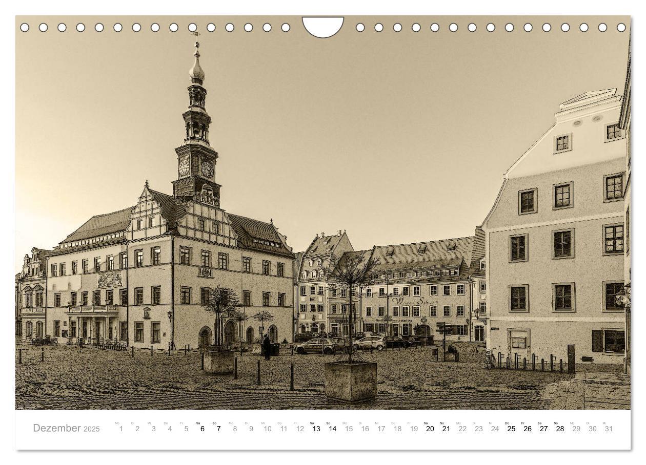 Bild: 9783435244843 | Nostalgiekalender Pirna (Wandkalender 2025 DIN A4 quer), CALVENDO...