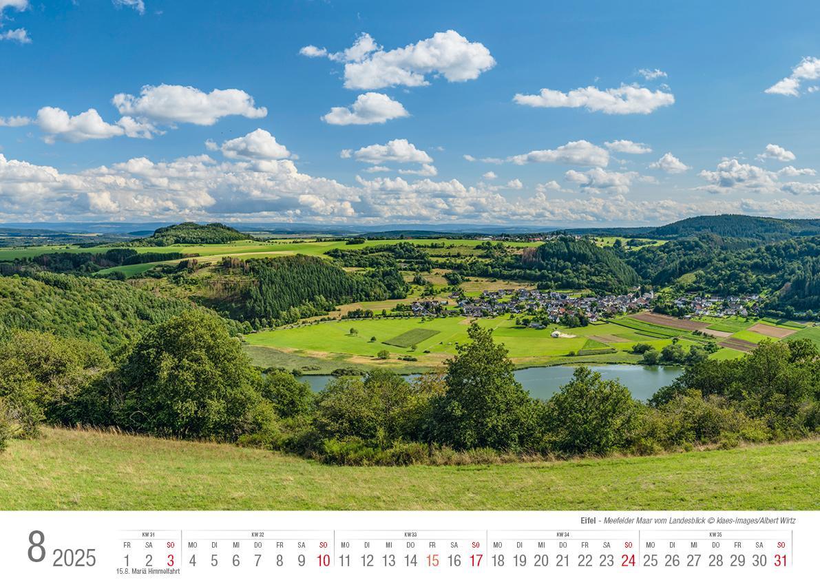 Bild: 9783965352186 | Eifel 2025 Bildkalender A3 Spiralbindung | Holger Klaes | Kalender