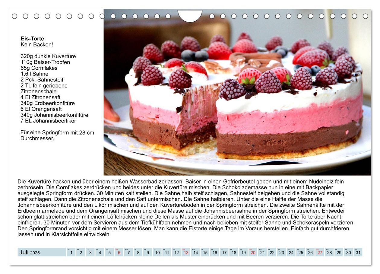 Bild: 9783435190355 | Exquisite Torten. Köstliche Rezepte für viele Anlässe (Wandkalender...