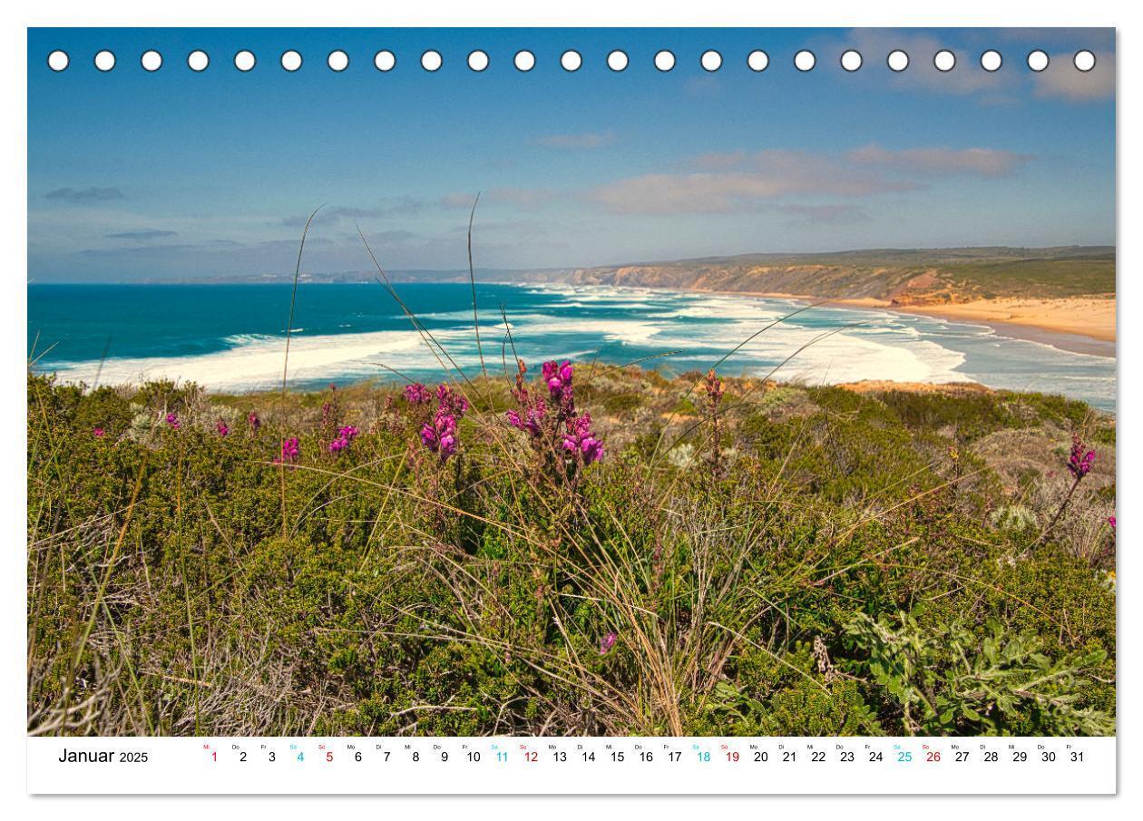 Bild: 9783435091508 | Die Algarve (Tischkalender 2025 DIN A5 quer), CALVENDO Monatskalender