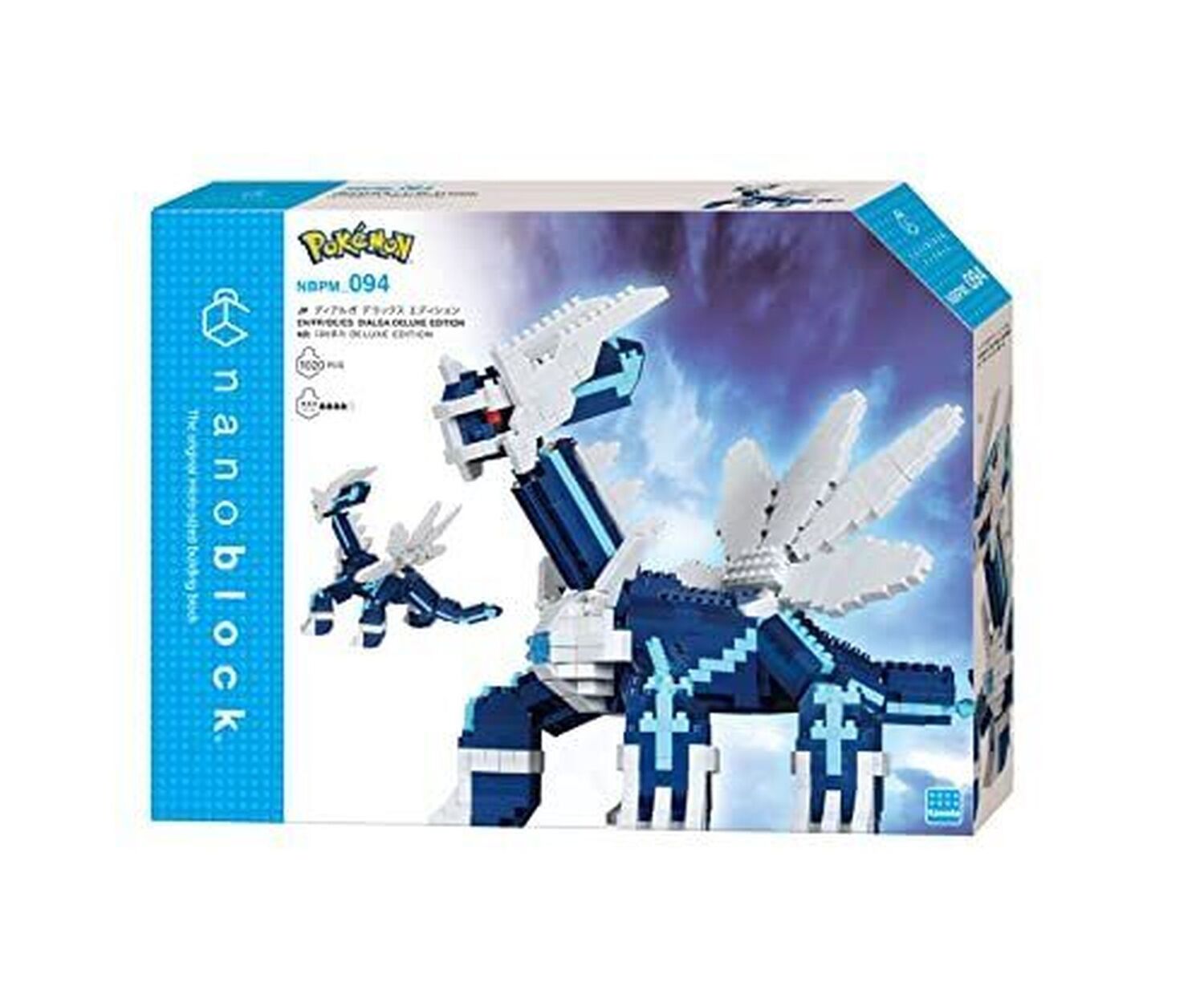 Cover: 4972825225301 | Nanoblock - Pokemon - Dialga Deluxe - 1020 Teile | Bandai