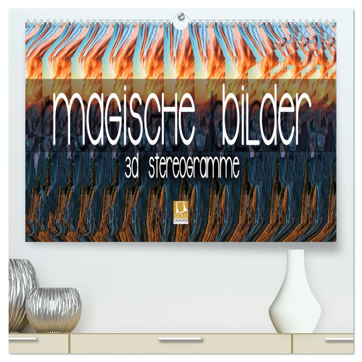 Cover: 9783435127467 | Magische Bilder - 3D Stereogramme (hochwertiger Premium...