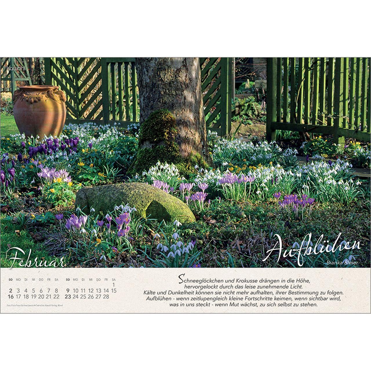 Bild: 9783754808054 | Wo Himmel und Erde sich berühren 2025 | Gartenkalender | Bianka Bleier