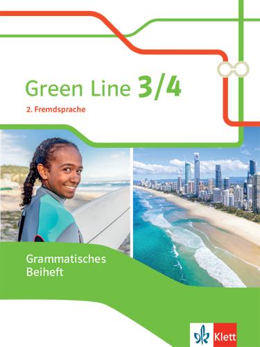 Cover: 9783128130910 | Green Line 3/4. Ausgabe 2. Fremdsprache. Grammatisches Beiheft...