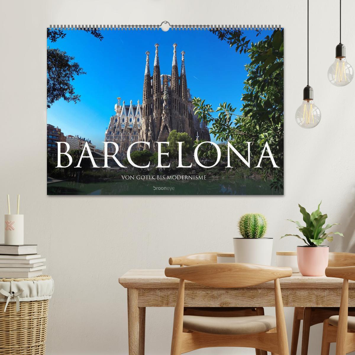 Bild: 9783435716975 | Barcelona - Von Gotik bis Modernisme (Wandkalender 2025 DIN A2...