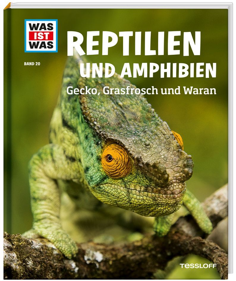 Cover: 9783788620530 | WAS IST WAS Band 20 Reptilien und Amphibien. Gecko, Grasfrosch und Wa