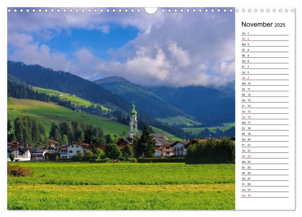 Bild: 9783435548460 | Pustertal - Das grüne Tal Südtirols (Wandkalender 2025 DIN A3...