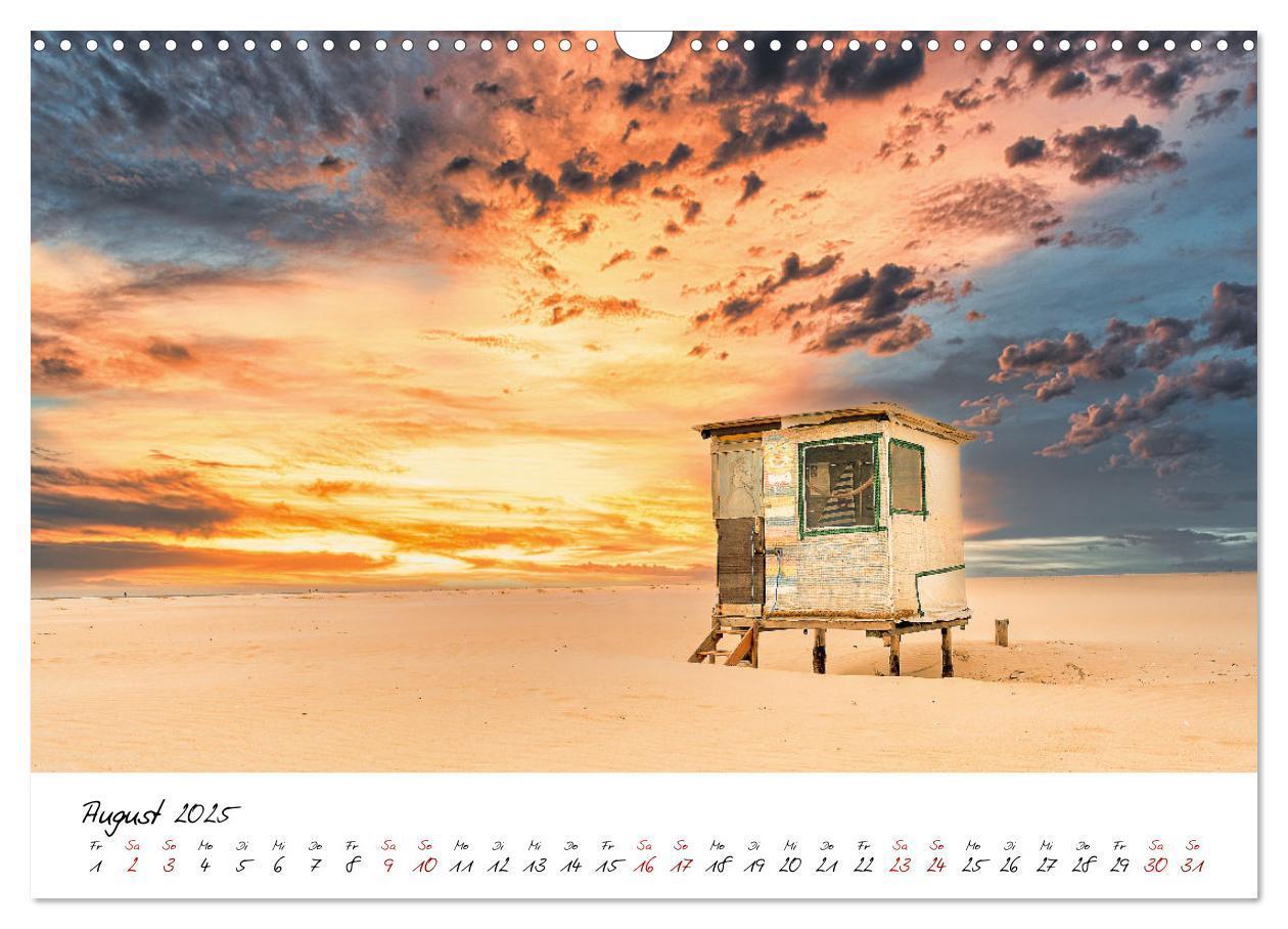 Bild: 9783435037018 | Traumhafte Sonnenuntergänge an der Nordsee (Wandkalender 2025 DIN...