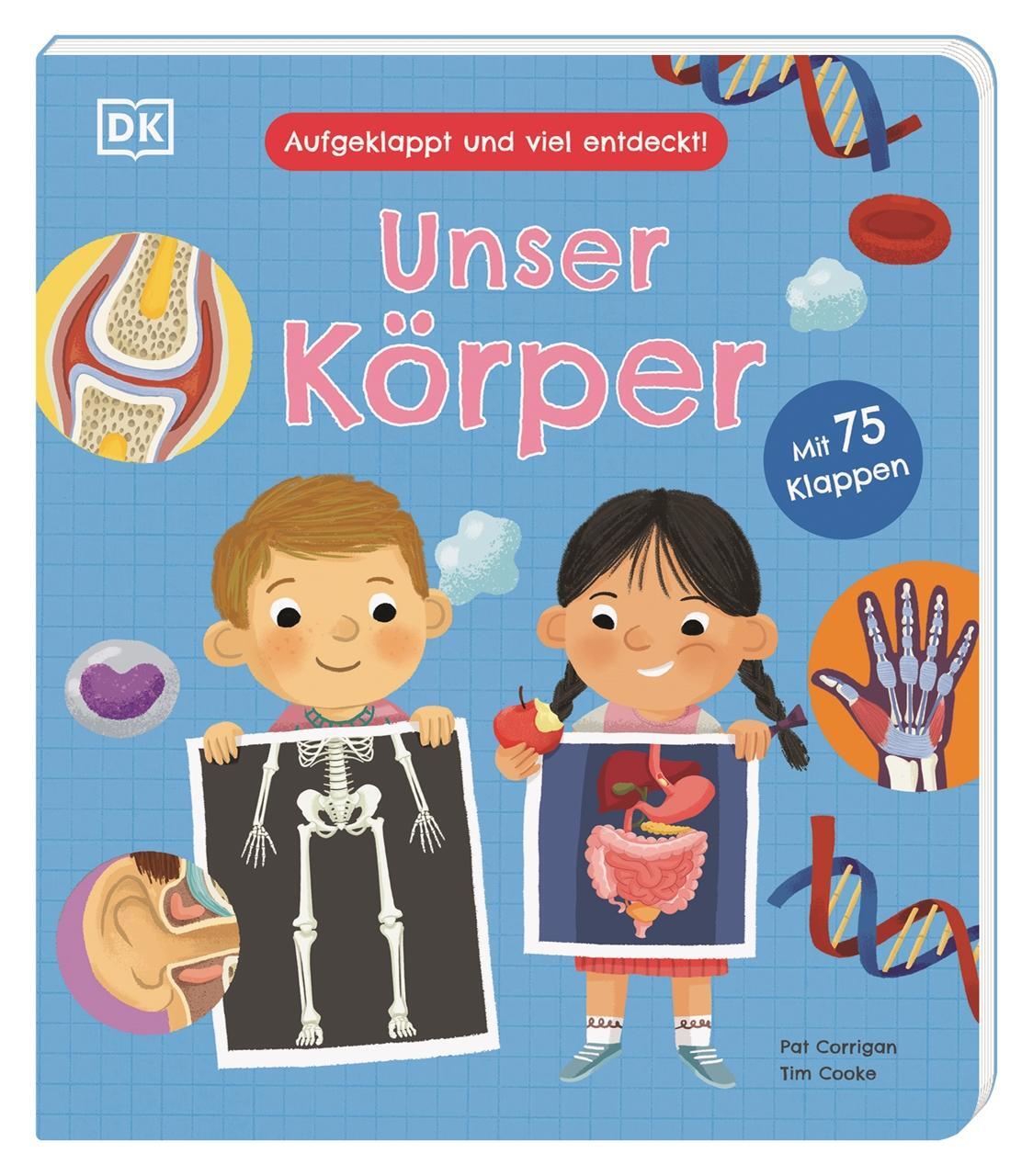 Cover: 9783831045396 | Aufgeklappt und viel entdeckt! Unser Körper | Tim Cooke | Buch | 14 S.