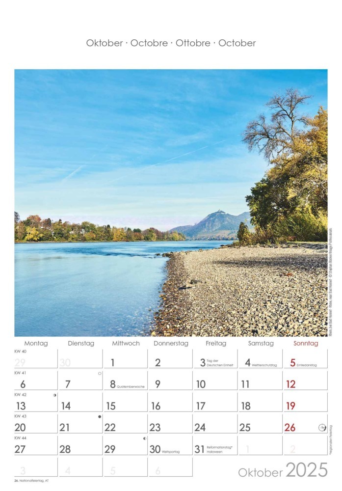 Bild: 4251732343354 | Alpha Edition - Nordrhein-Westfalen 2025 Bildkalender, 23,7x34cm,...