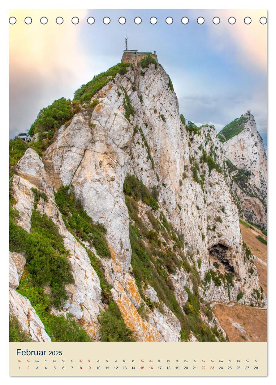 Bild: 9783383781292 | Gibraltar - Die Heimat der Berberaffen auf dem Rock (Tischkalender...