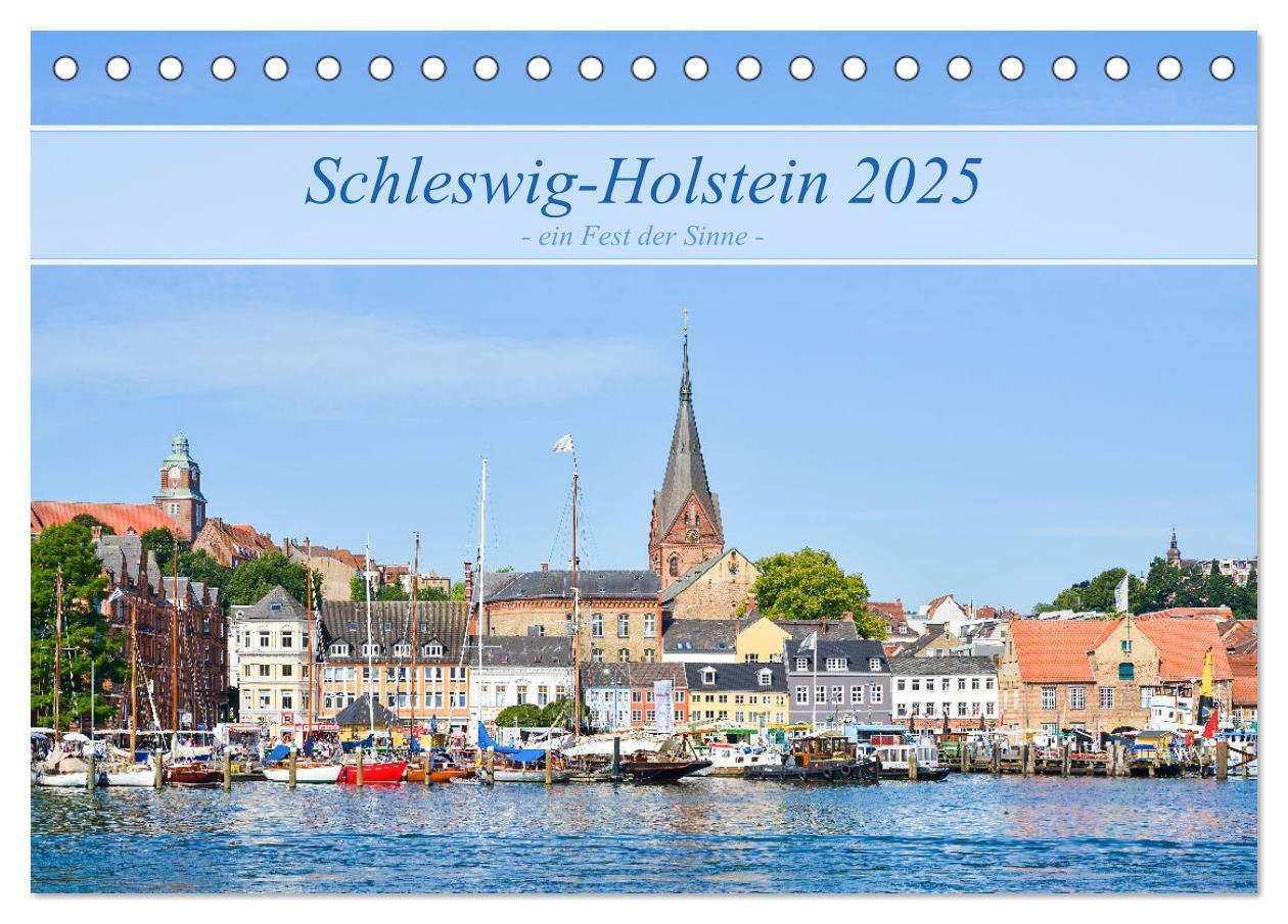 Cover: 9783383974564 | Schleswig-Holstein, ein Fest der Sinne (Tischkalender 2025 DIN A5...