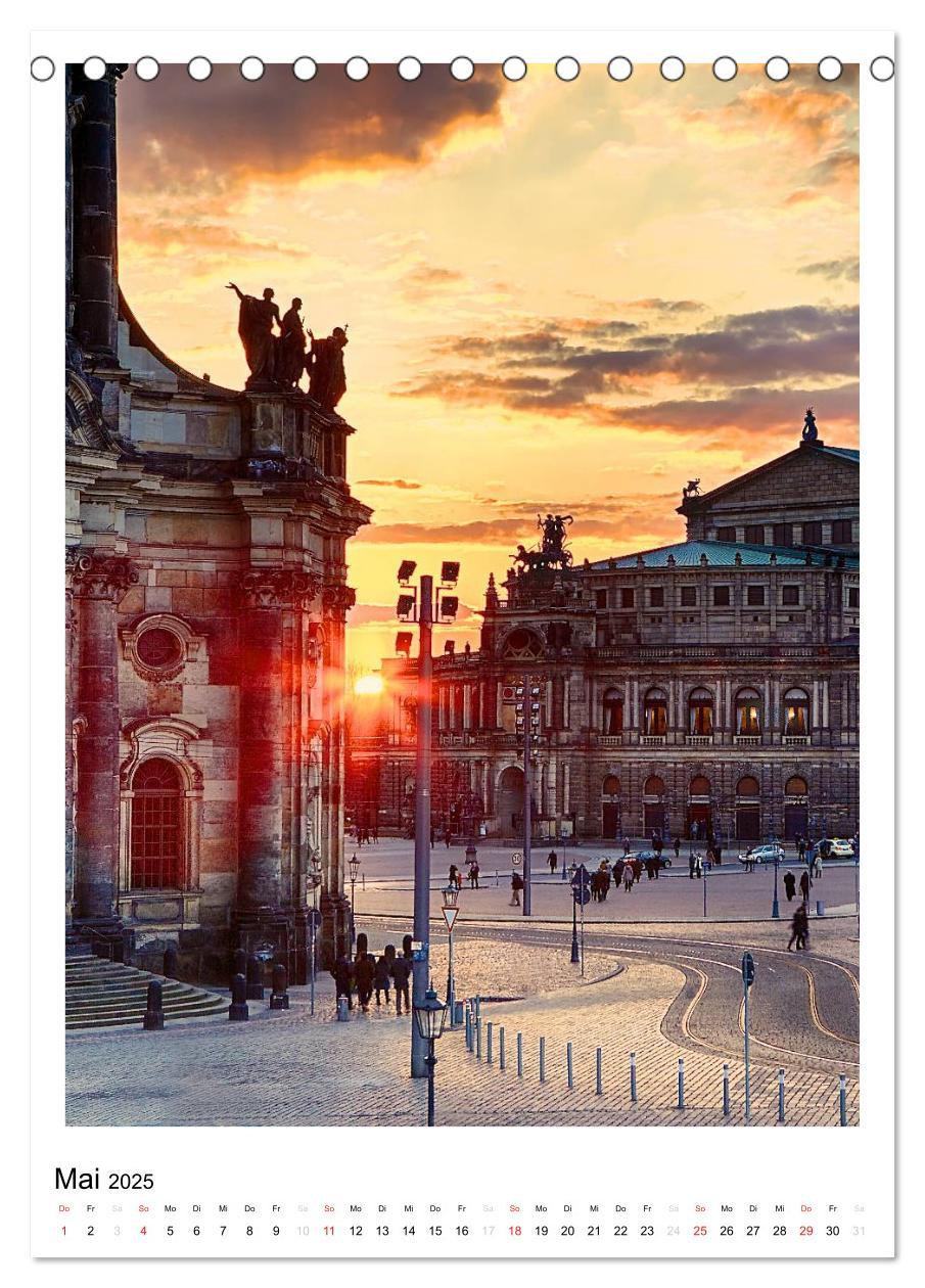 Bild: 9783457058459 | Bilder aus Dresden (Tischkalender 2025 DIN A5 hoch), CALVENDO...