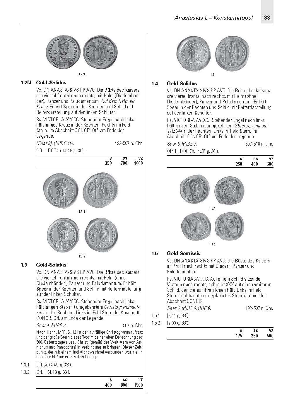 Bild: 9783866462403 | Die Münzen des Byzantinischen Reiches 491-1453 | Andreas Urs Sommer