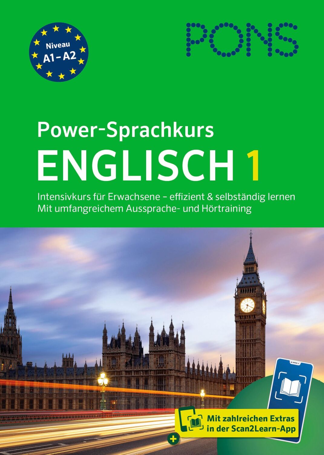 Cover: 9783125660137 | PONS Power-Sprachkurs Englisch 1 | Taschenbuch | PONS Power-Sprachkurs