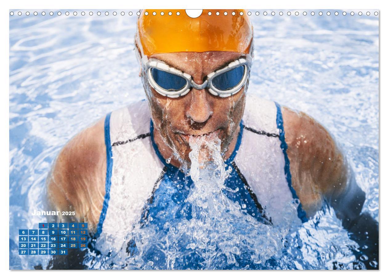 Bild: 9783383904462 | Triathlon: Mit Leidenschaft zur persönlichen Bestzeit (Wandkalender...