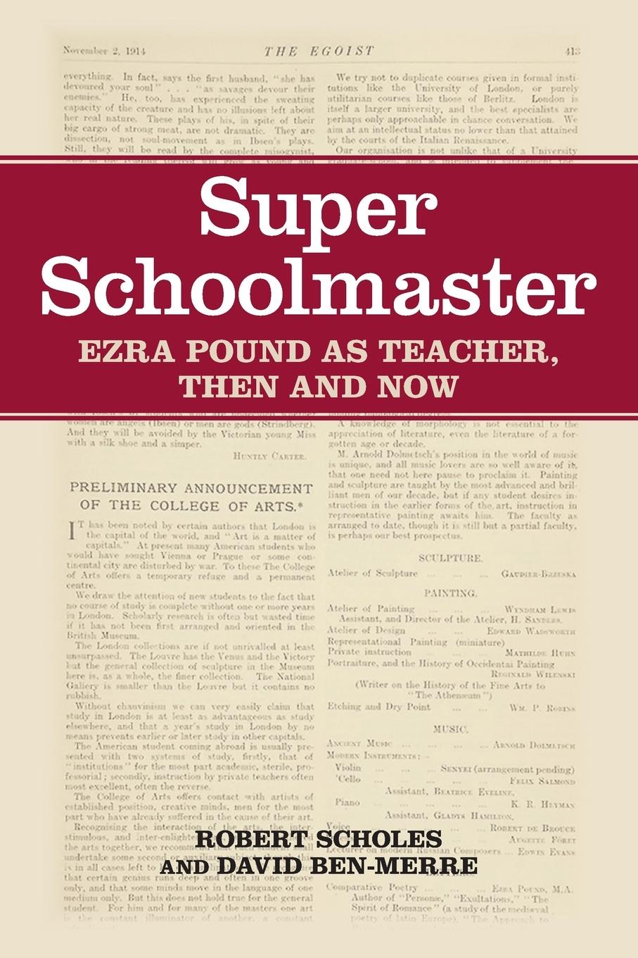 Cover: 9781438481463 | Super Schoolmaster | Ezra Pound as Teacher, Then and Now | Taschenbuch