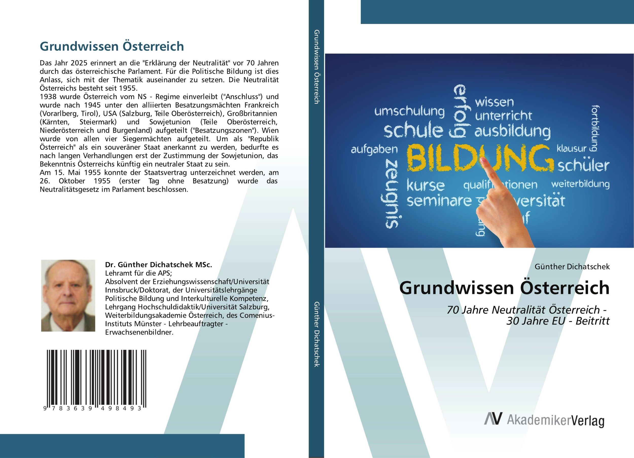 Cover: 9783639498493 | Grundwissen Österreich | Günther Dichatschek | Taschenbuch | 132 S.