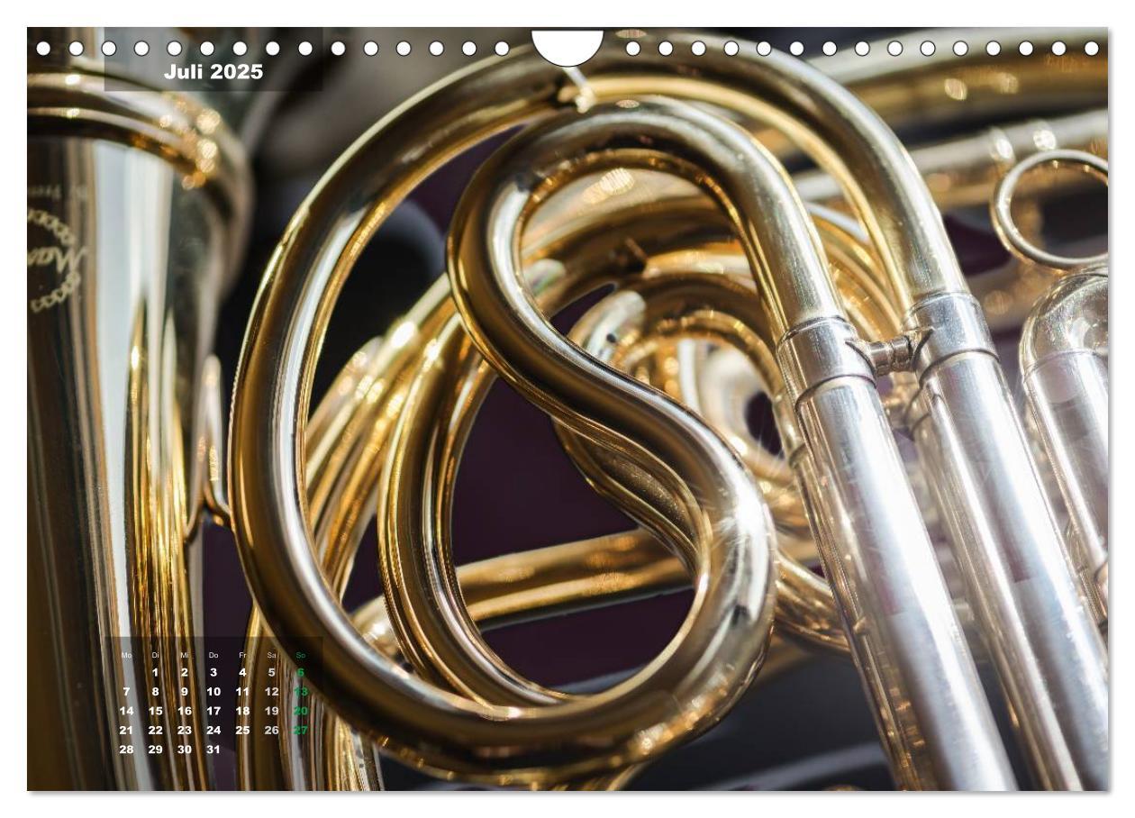 Bild: 9783435714735 | Das Horn, ein herrliches Instrument (Wandkalender 2025 DIN A4...