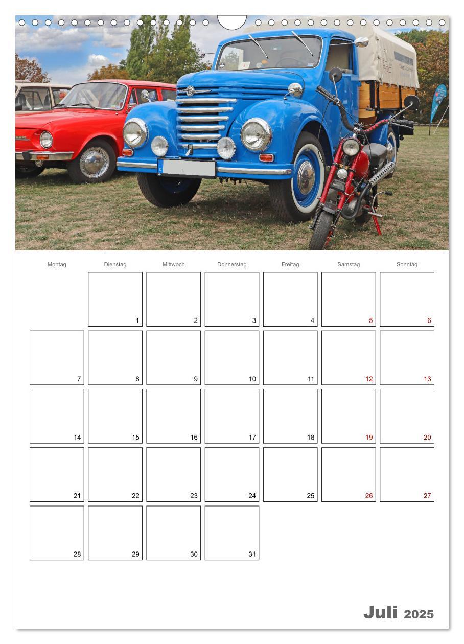 Bild: 9783435975280 | Ost-Oldtimer in Magdeburg (Wandkalender 2025 DIN A3 hoch), CALVENDO...